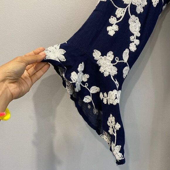 Altar'd State Floral Embroidered Bell Sleeves Dress - Picture 5 of 10